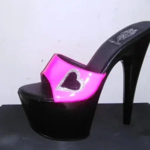 Modelo Corazón de Noche zapato Pole Dance