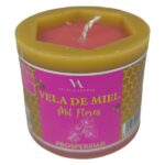 Vela de Miel de Flores Natural y Ecológica creada por Velas y Aromas