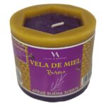 Vela de Miel de Romero fabricada por Velas y Aromas