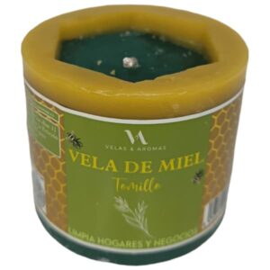 Velas Natural de Miel de Tomillo Ecológica