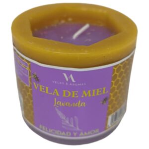 Venta Online de Velas de Miel de Lavanda