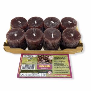 Velas de Chocolate en Pack de 8 unidades