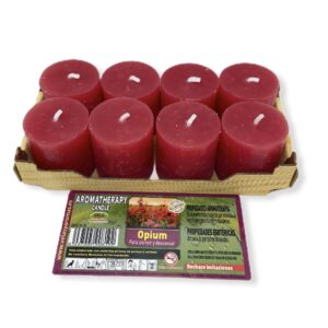 Velas de Opium en Pack de 8 unidades