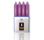 Velas de Candelabro Moradas