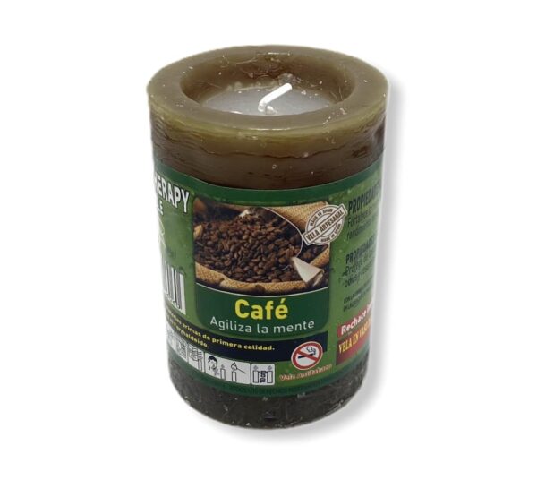 Velón de aromaterapia de Café