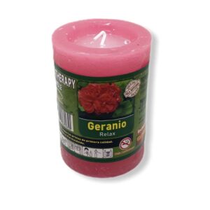 Velón de aromaterapia de Geranio