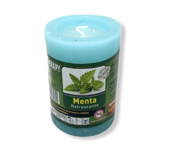 Velón de aromaterapia de Menta