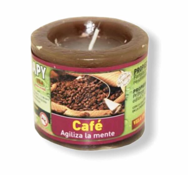 Vela de aromaterapia de Café