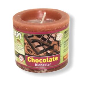 Vela de aromaterapia de Chocolate